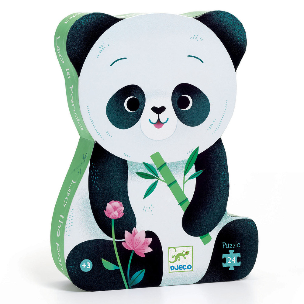 Formadobozos puzzle - Pici Panda Cuki, 24 db-os