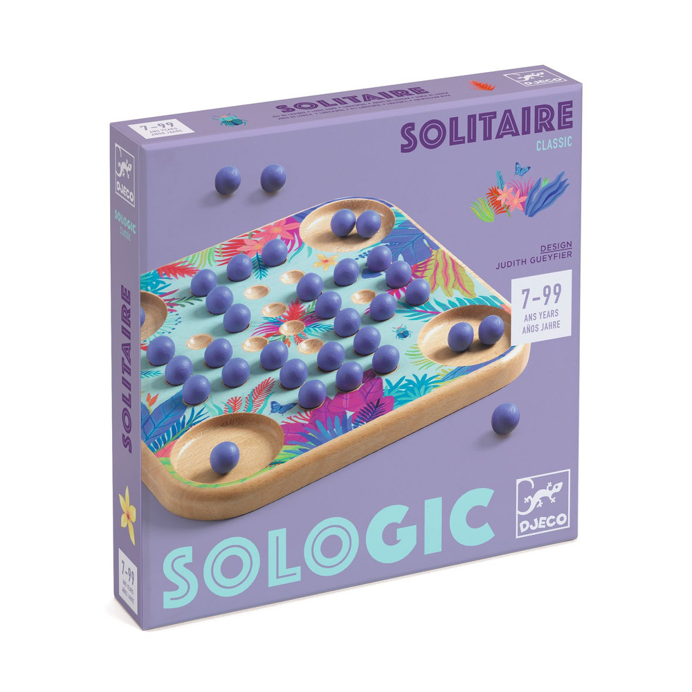 Djeco Logikai játék - Szoliter - Solitaire Djeco Logikai játék - Szoliter - Solitaire