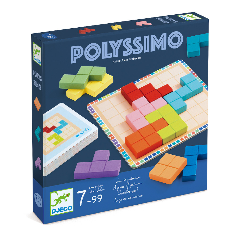 Logikai játék – Tetris négyzetkirakó (Polyssimo) Logikai játék – Tetris négyzetkirakó (Polyssimo)