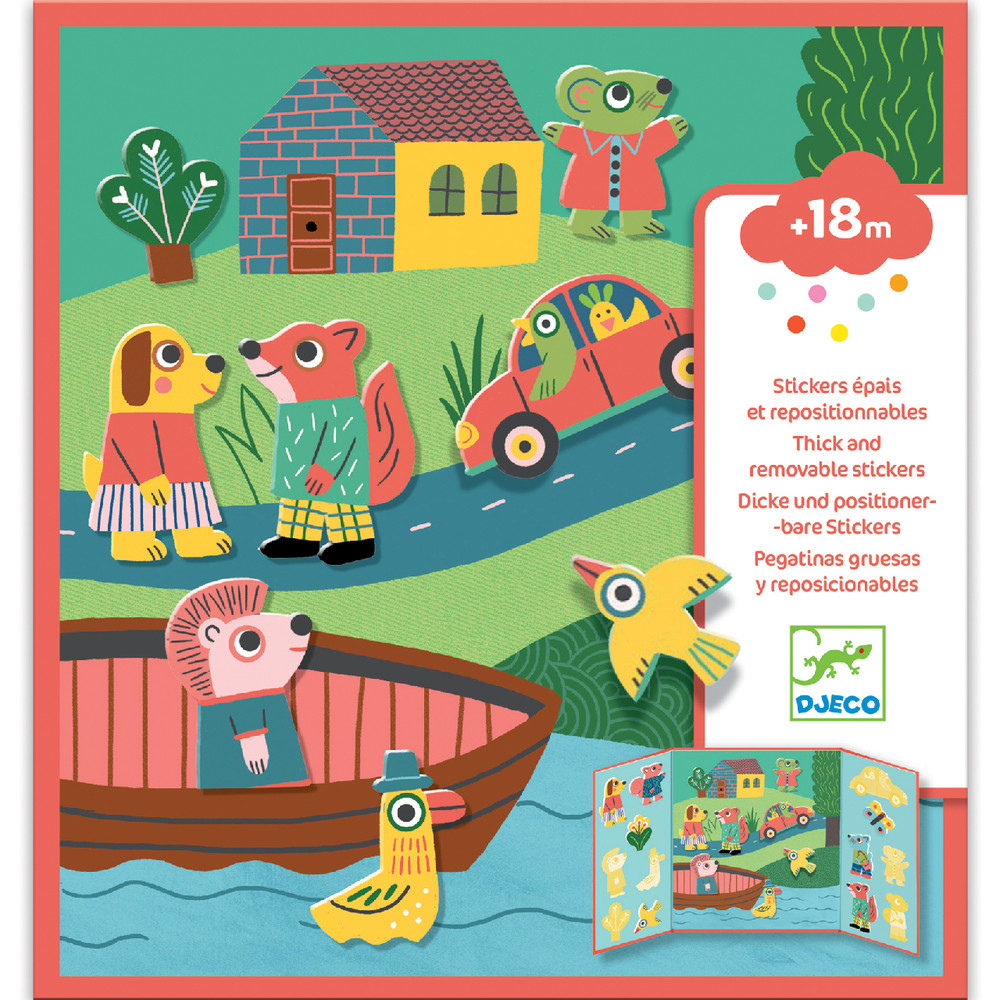Djeco Matricás foglalkoztató – Állatokkal (Animals)