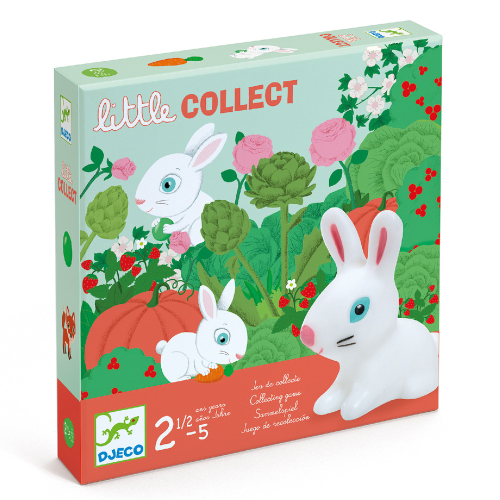 Djeco Little Collect- Nyuszi ül a fűben társasjáték