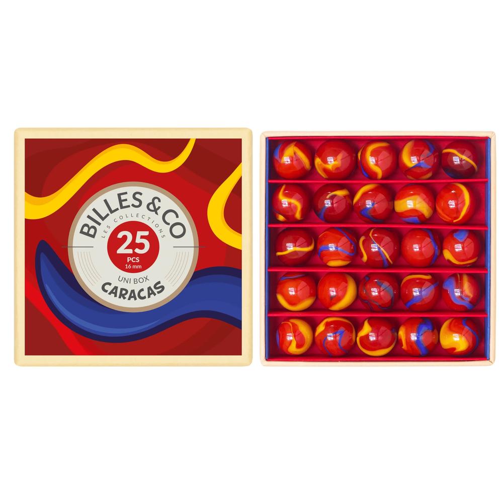 Billes&Co kicsi üveggolyó szett caracas