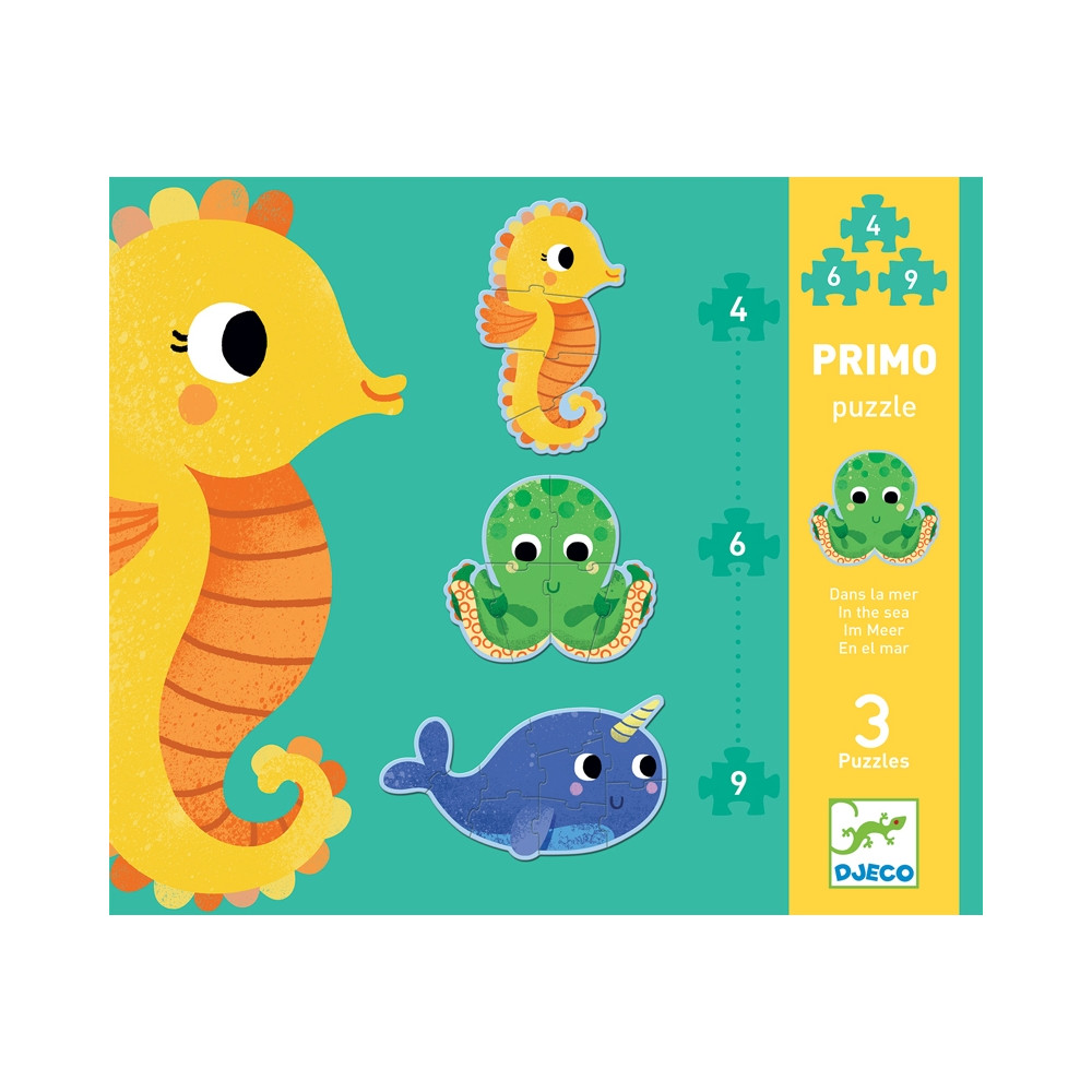Djeco Primo puzzle - A tengerben Djeco Primo puzzle - A tengerben