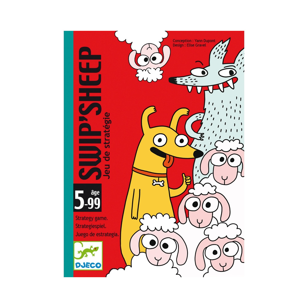 Djeco kártyajáték - BirkaBuga -Swip'Sheep Djeco kártyajáték - BirkaBuga -Swip'Sheep