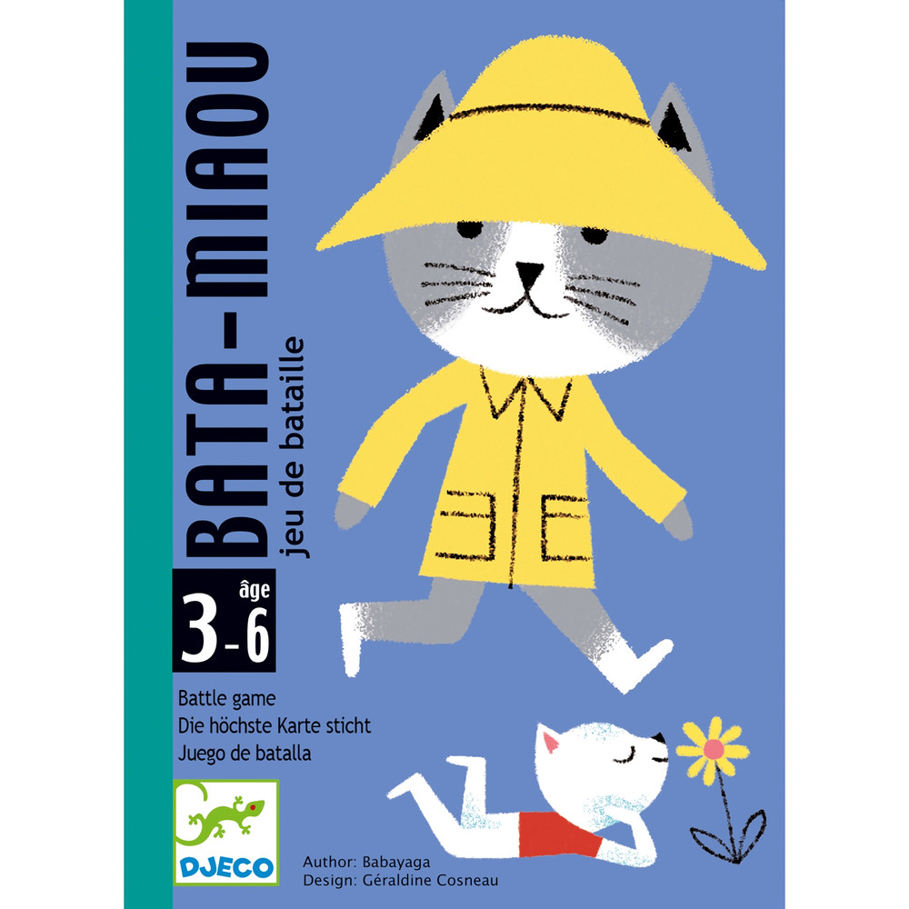 Djeco kártyajáték - Macskacsata - Bata-Miaou Djeco kártyajáték - Macskacsata - Bata-Miaou