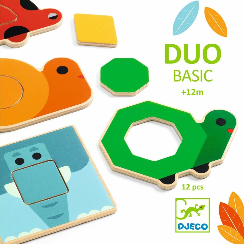 Djeco képkirakó - Duo Basic - kettős játék