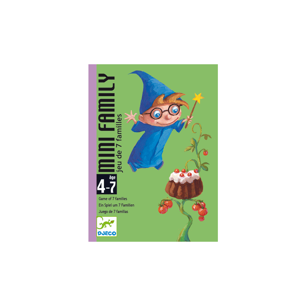 Djeco Kártyajáték - Kis családi játék - Mini family