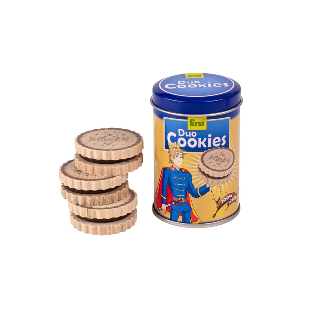 Erzi - Duo csokis keksz fémdobozban Erzi - Duo csokis keksz fémdobozban
