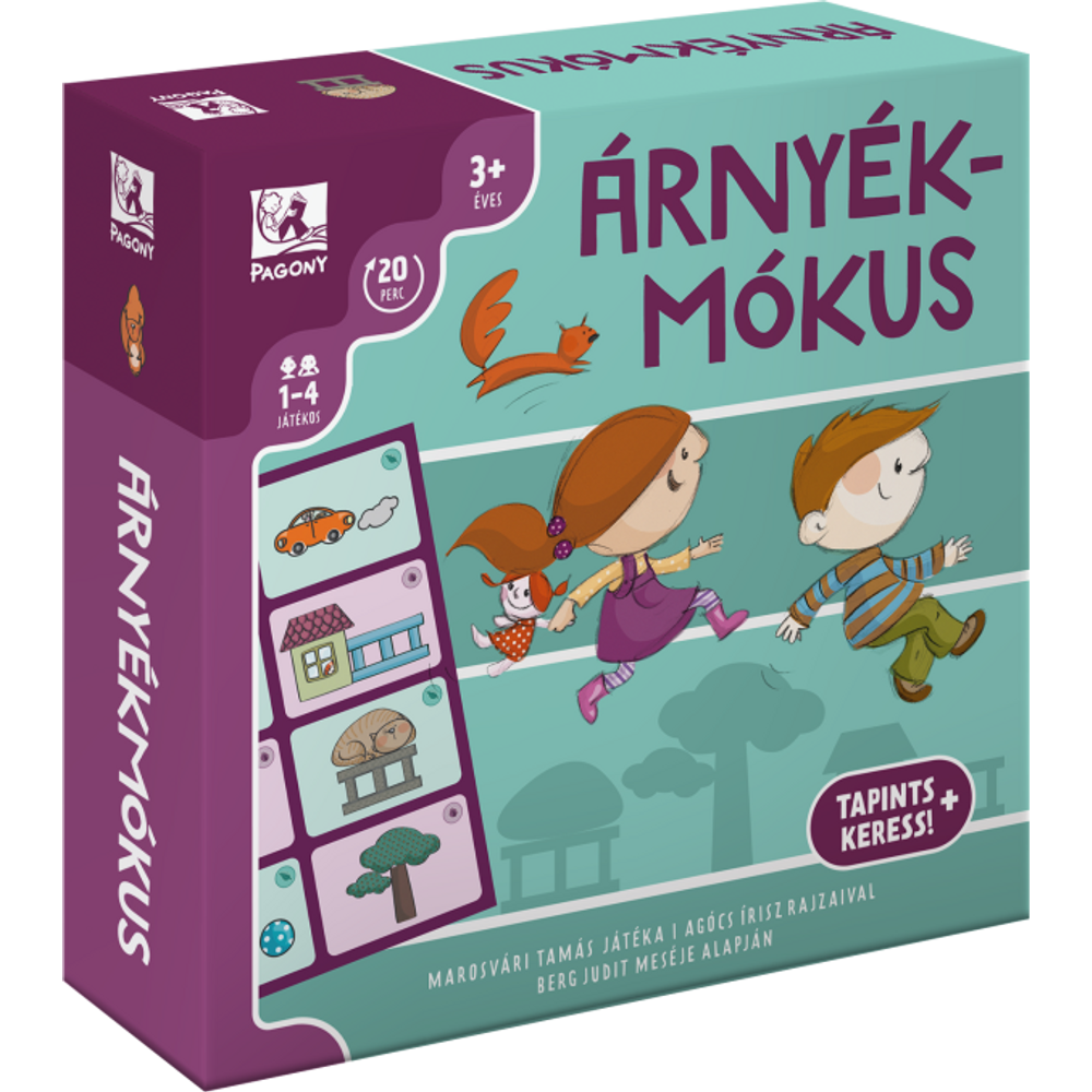 Pagony társasjáték - Árnyékmókus Pagony társasjáték - Árnyékmókus