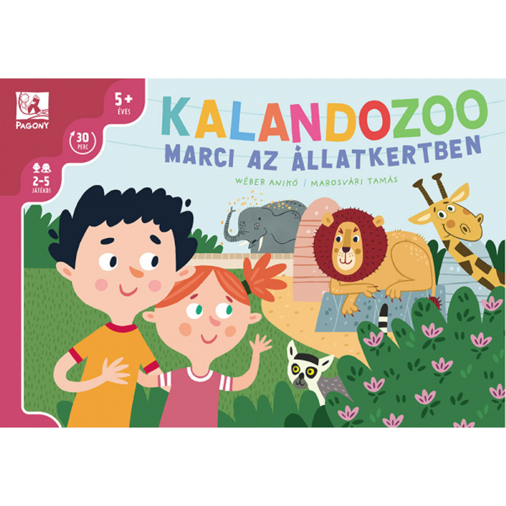 KalandoZoo Marci az állatkertben társasjáték