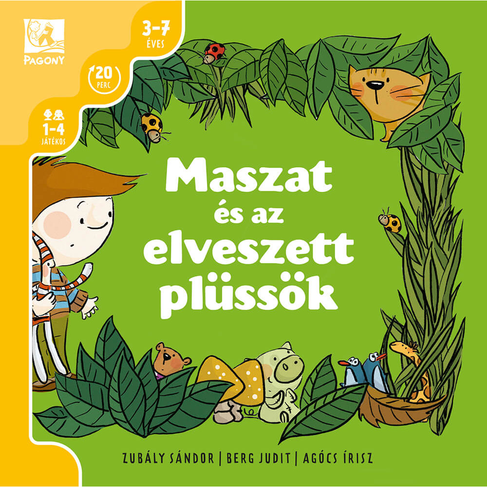 Pagony társasjáték - Maszat és az elveszett plüssök