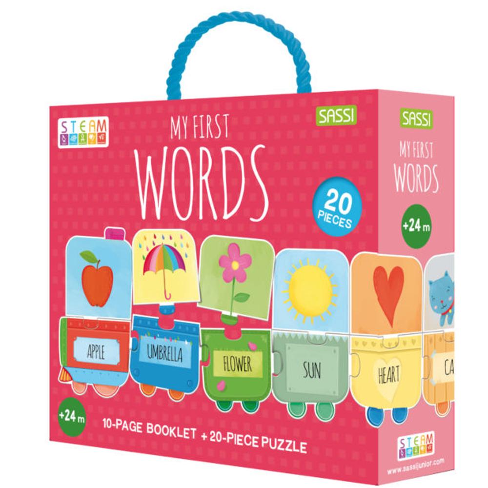 SASSI puzzle és kiskönyv - My first words