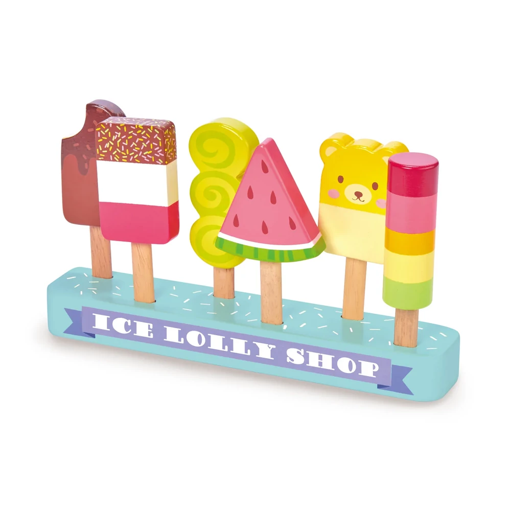 Tender Leaf Toys – Ice Lolly Shop fa jégkrémkészlet