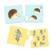 Kép 2/2 - Djeco Párosító puzzle - Kié a kölyök, 24 db-os - Baby animals
