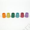 Kép 2/2 - Grapat gyűrűk, különleges színek 36 db