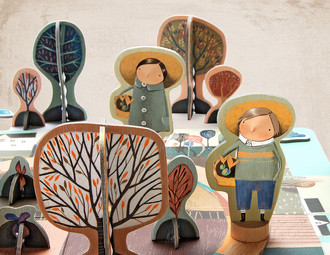 MARBUSHKA A KERTBEN TÁRSASJÁTÉK