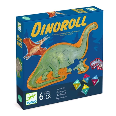 Djeco Társasjáték - Dino-dino - Dinorol