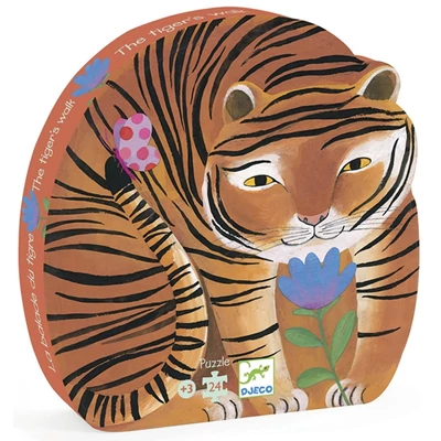 djeco puzzle tigris