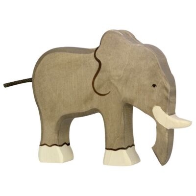 holztiger elefant