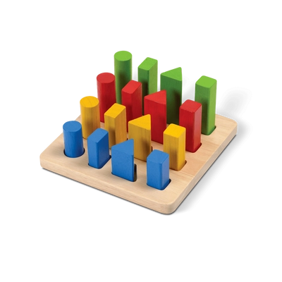 plantoys geometriai szett montessori ihlette játékok logikai játékok