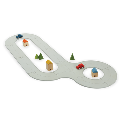 plantoys naturgumi autopalya
