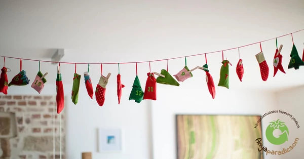 Adventi naptár házilag