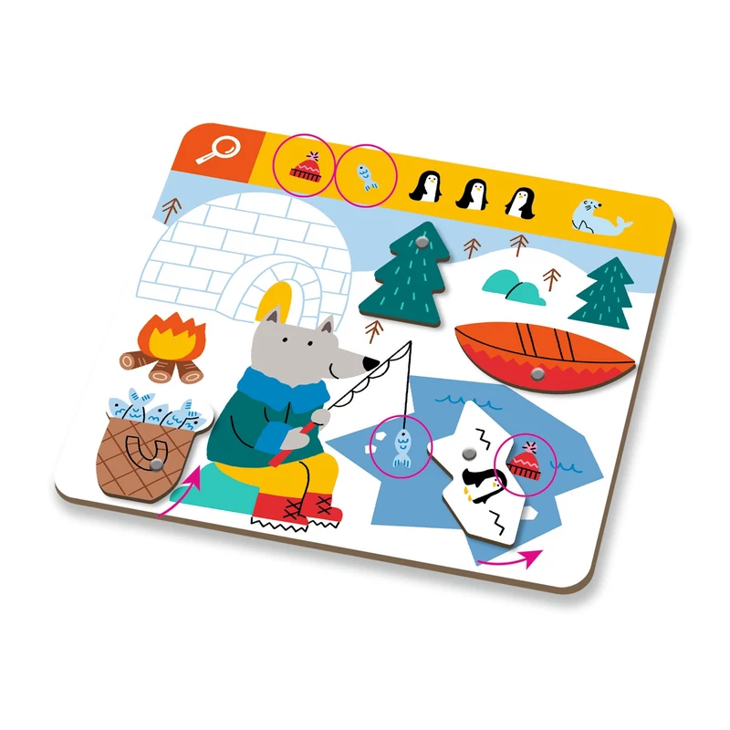 Eduludo Obs Explore- Keress pörgess Djeco