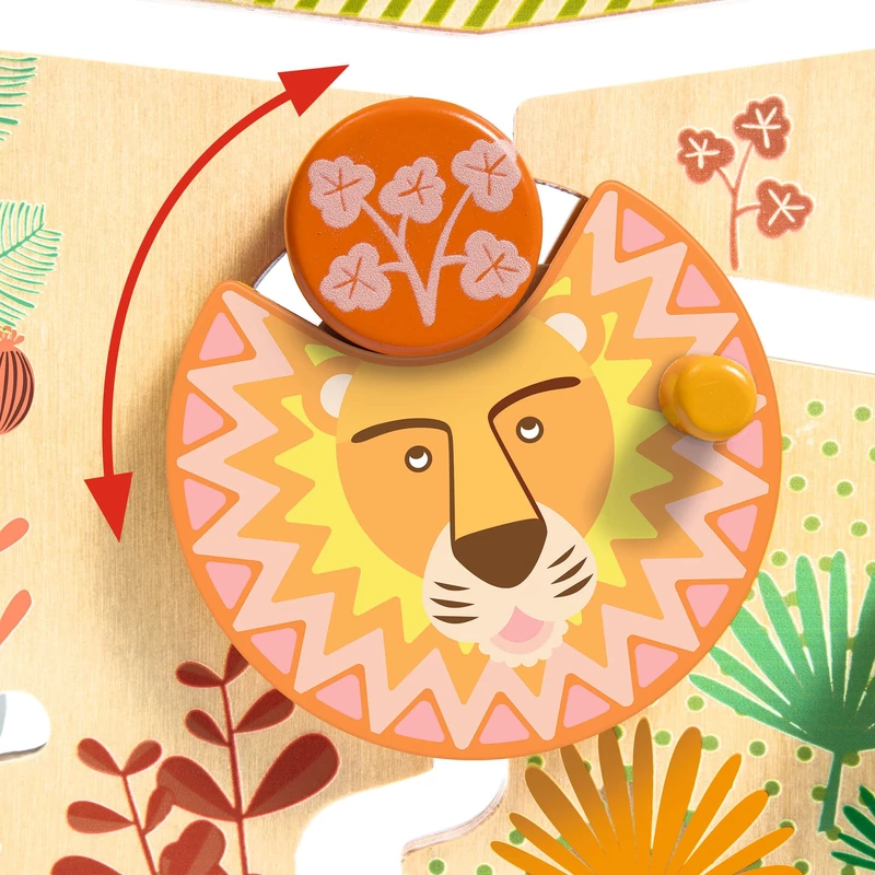 Fa korongos vízesés játék – Djeco Cascadou