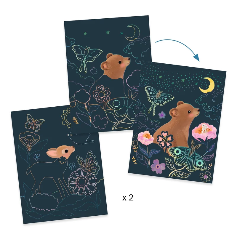 Kreatív műhely - 6 technika 1 dobozban - Bájos bolyhos-karckep