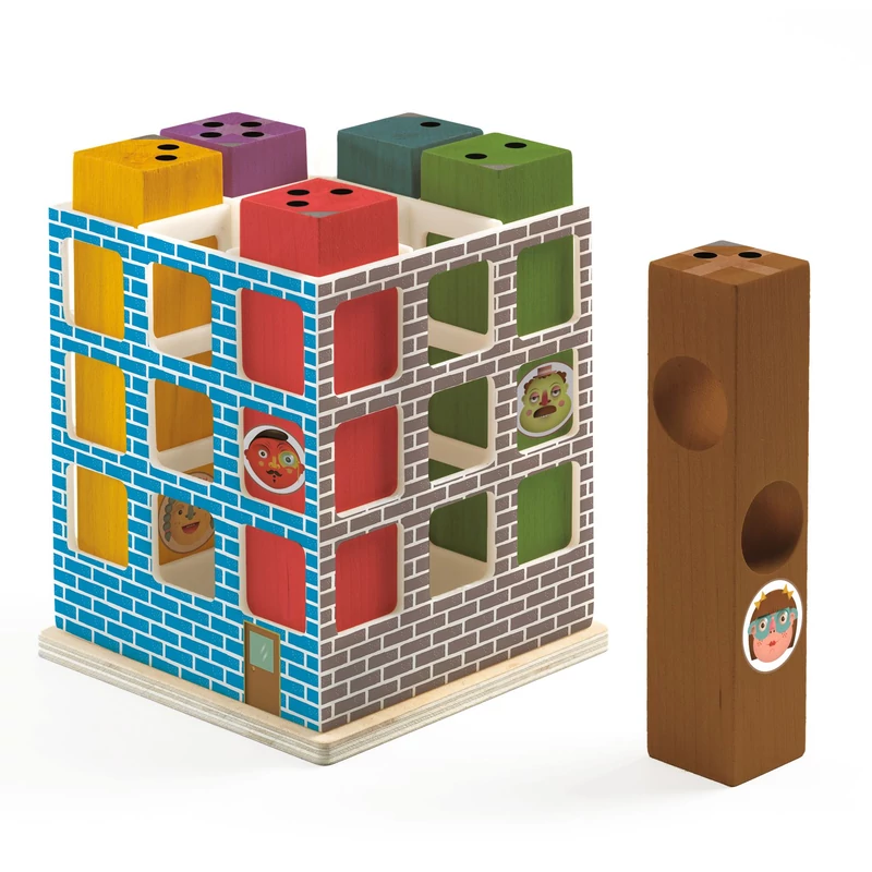 Djeco Logikai játék - Hotelogic- fejtörő