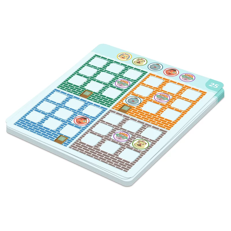 Djeco Logikai játék - Hotelogic-játéktábla