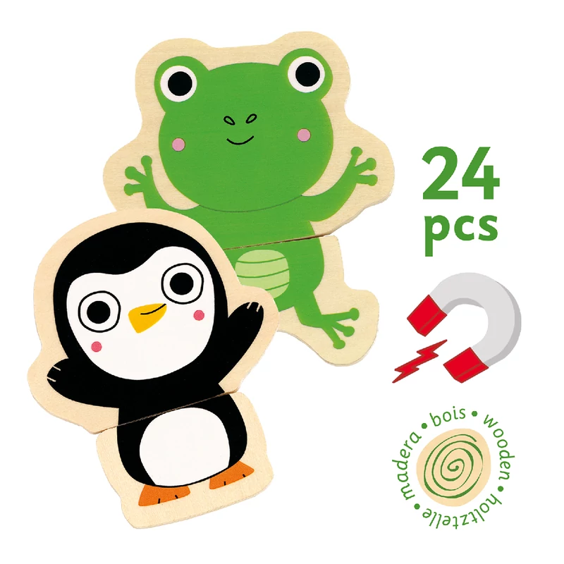 Djeco Mágneses képkirakó - Coucou