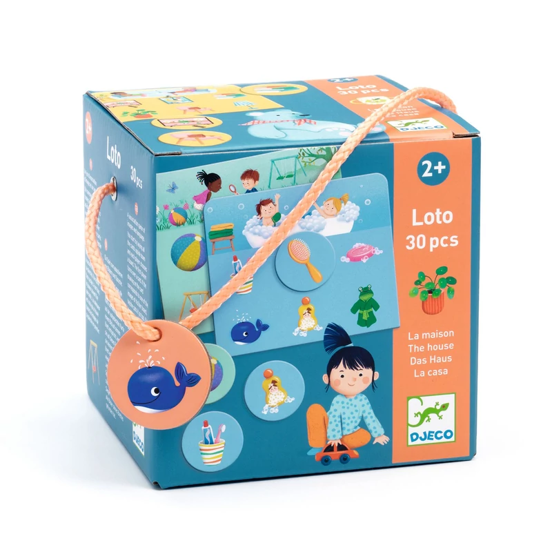 djeco kepeslotto házban és haz körül