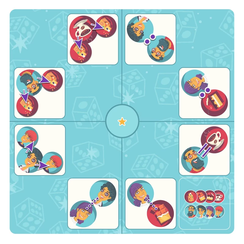 Djeco Társasjáték - KiHolMit? - Qui-à-quoi tábla