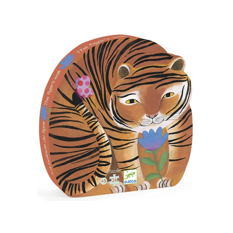 djeco puzzle tigris