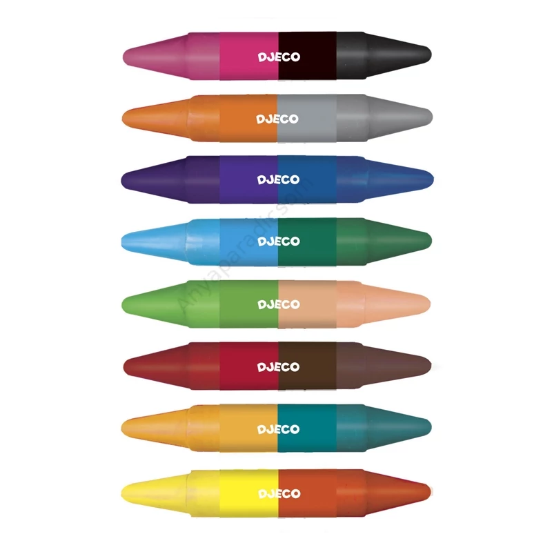 Djeco duplavégű zsírkréta