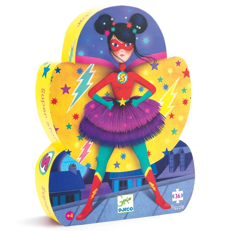 Djeco formadobozos puzzle Szuper sztár kifutó termék