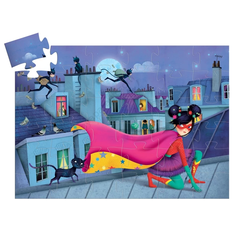 Djeco formadobozos puzzle Szuper sztár kifutó termék