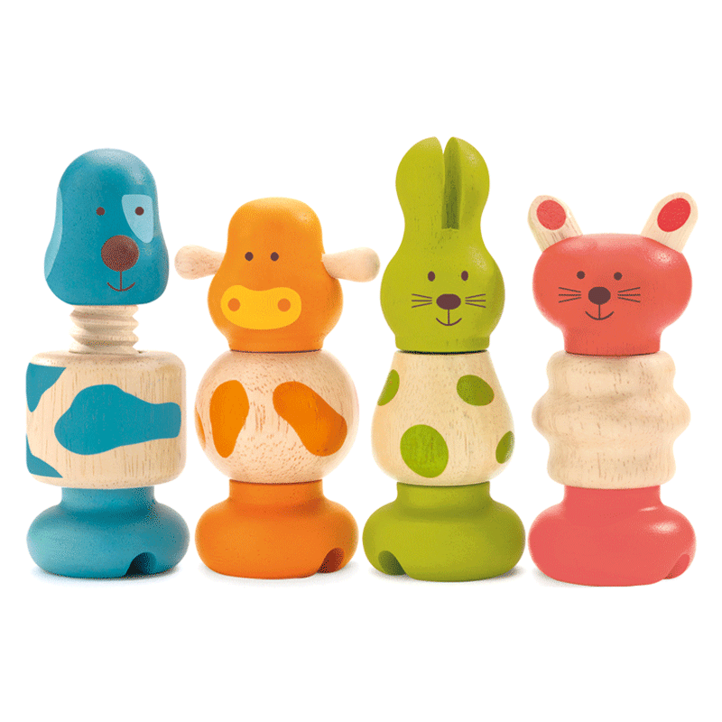 Djeco csavarozható állatkák