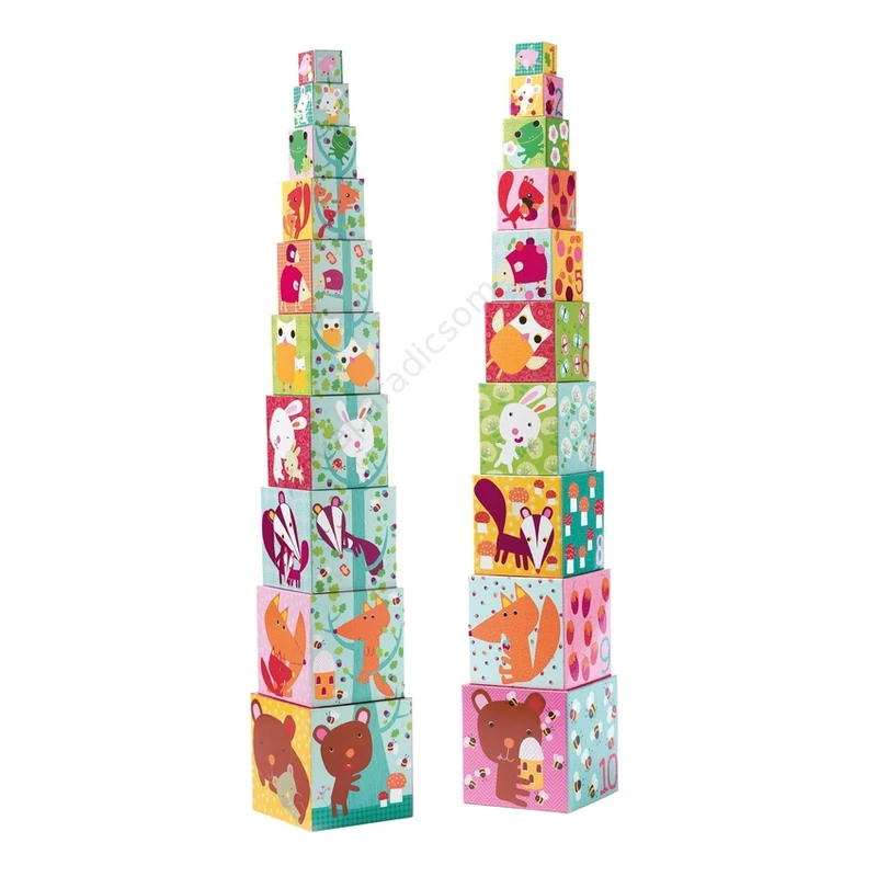 djeco-toronyepito-kocka-erdei-allatok