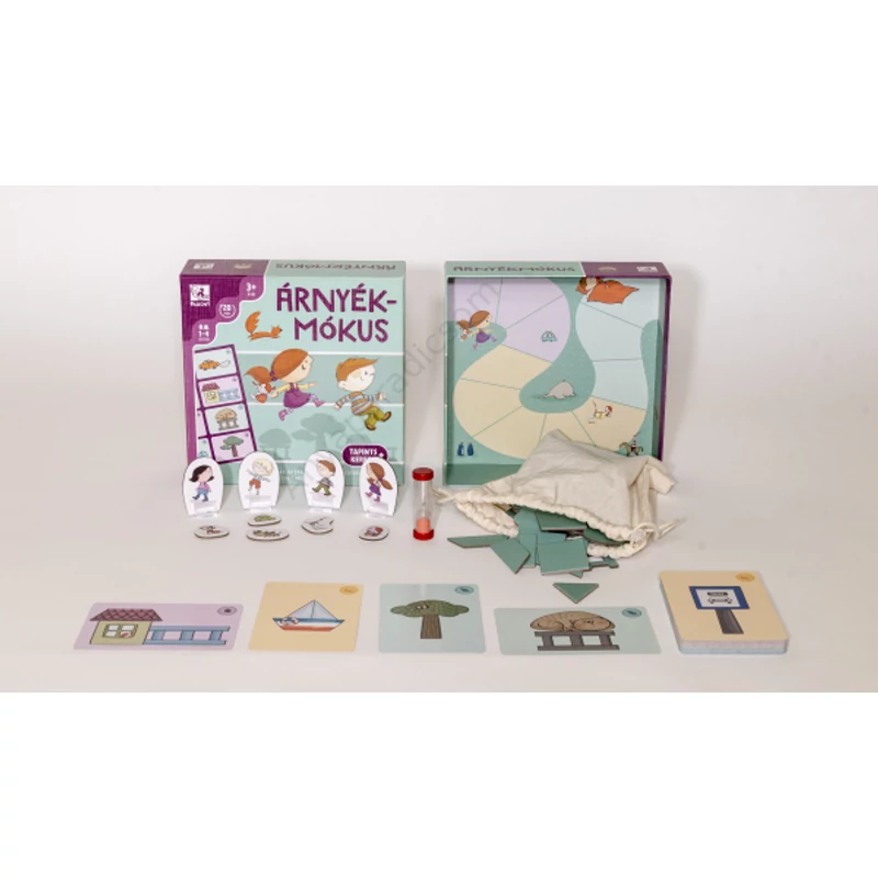 Árnyékmókus Pagony társasjáték tartalma