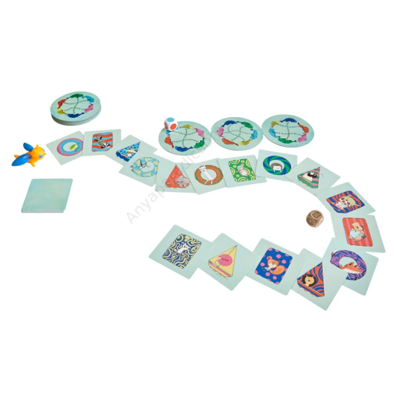 Irány a Balaton! pagony társasjáték tábla