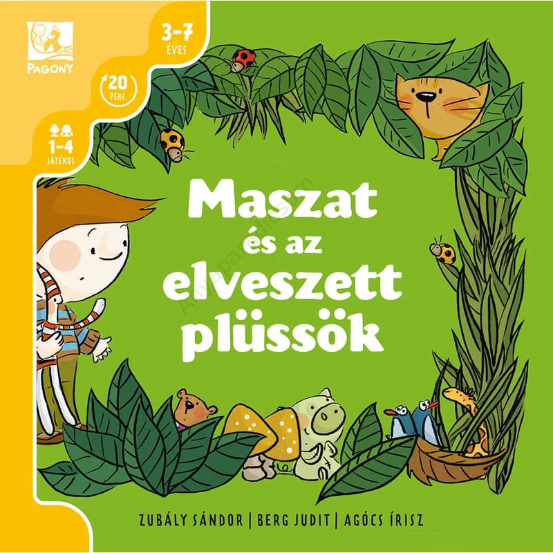 Maszat és az elveszett plüssök - Pagony