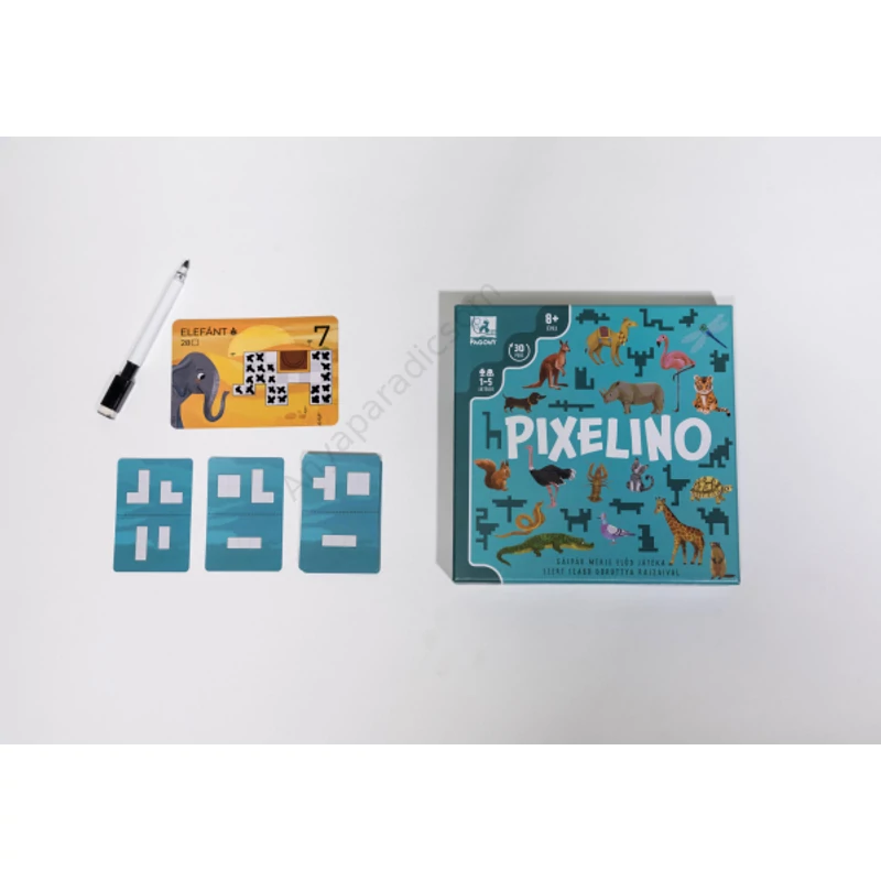 Pagony társasjáték - Pixelino kártyák