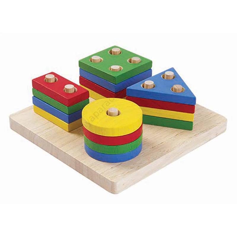 plantoys formavalogató tábla montessori ihlette játékok formaillesztő játék