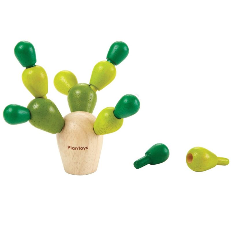 plan toys egyensúlyozó kaktusz