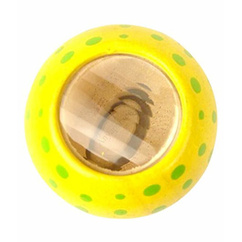 Plan Toys gombás kaleidoszkóp sárga