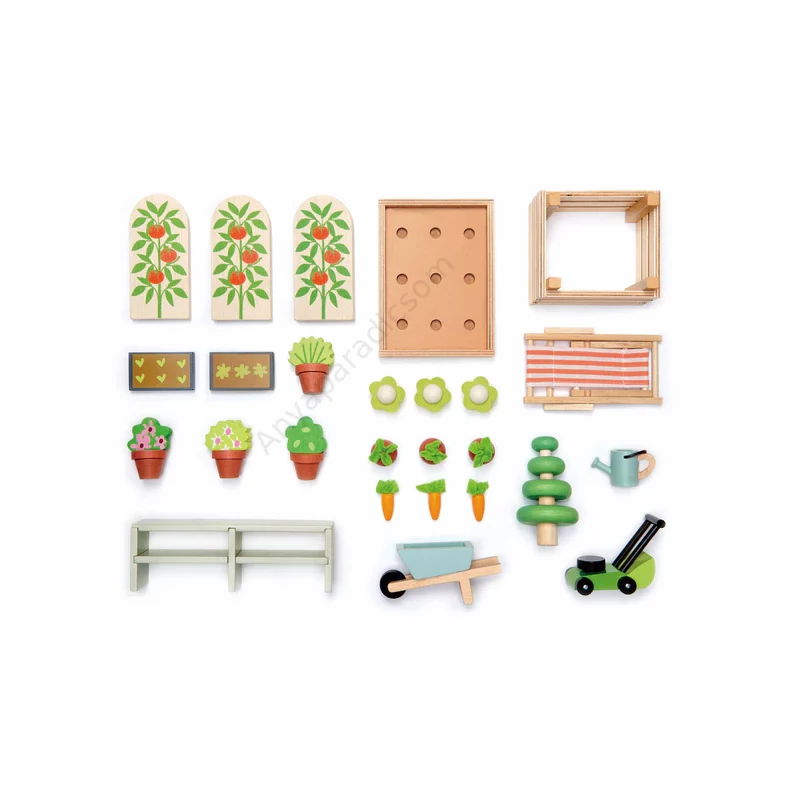 Tender Leaf fa üvegház tartalma