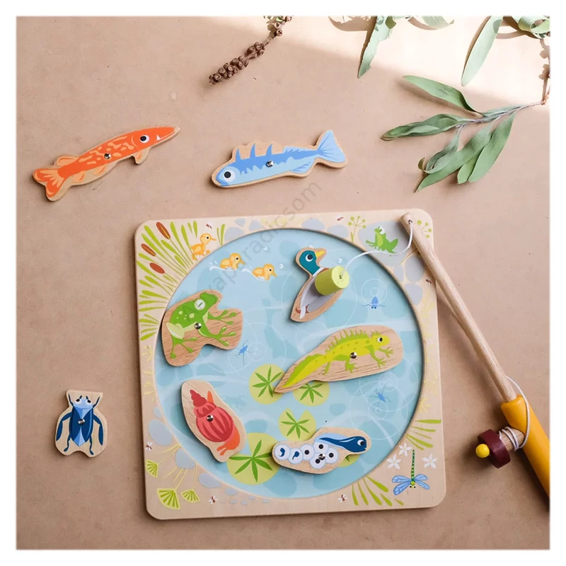 ender Leaf fa mágneses horgász tábla